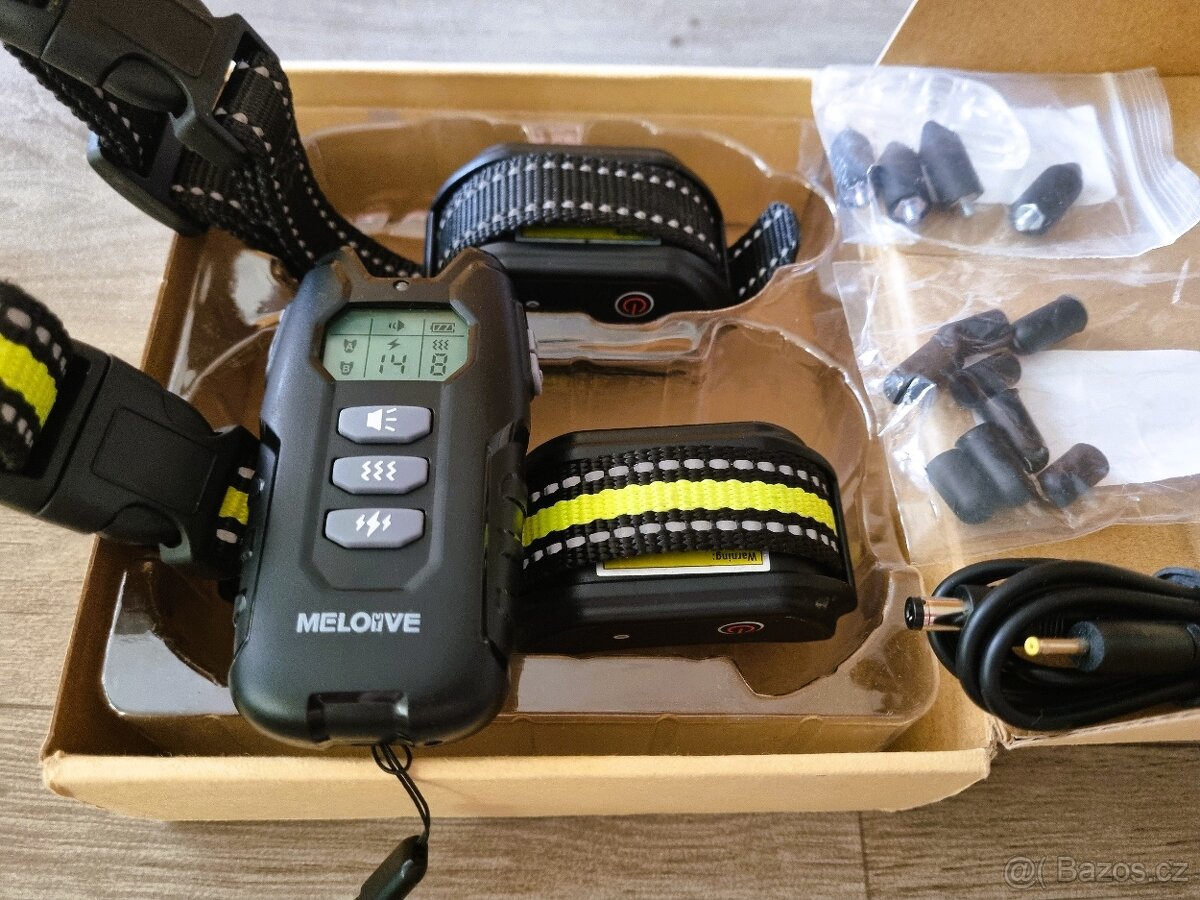 Výcvikový elektrický obojek pro psa 2 dva psy - 6