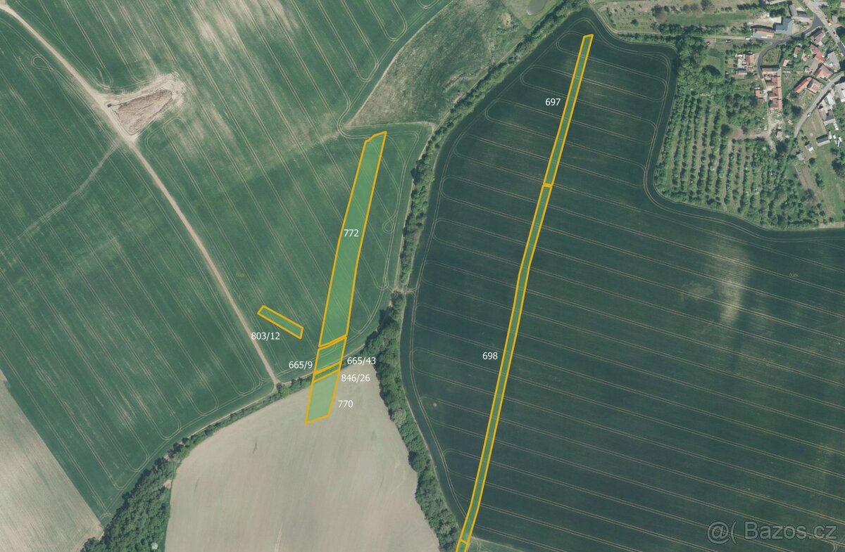 Zemědělská půda, prodej, Honětice, Kroměříž - 6