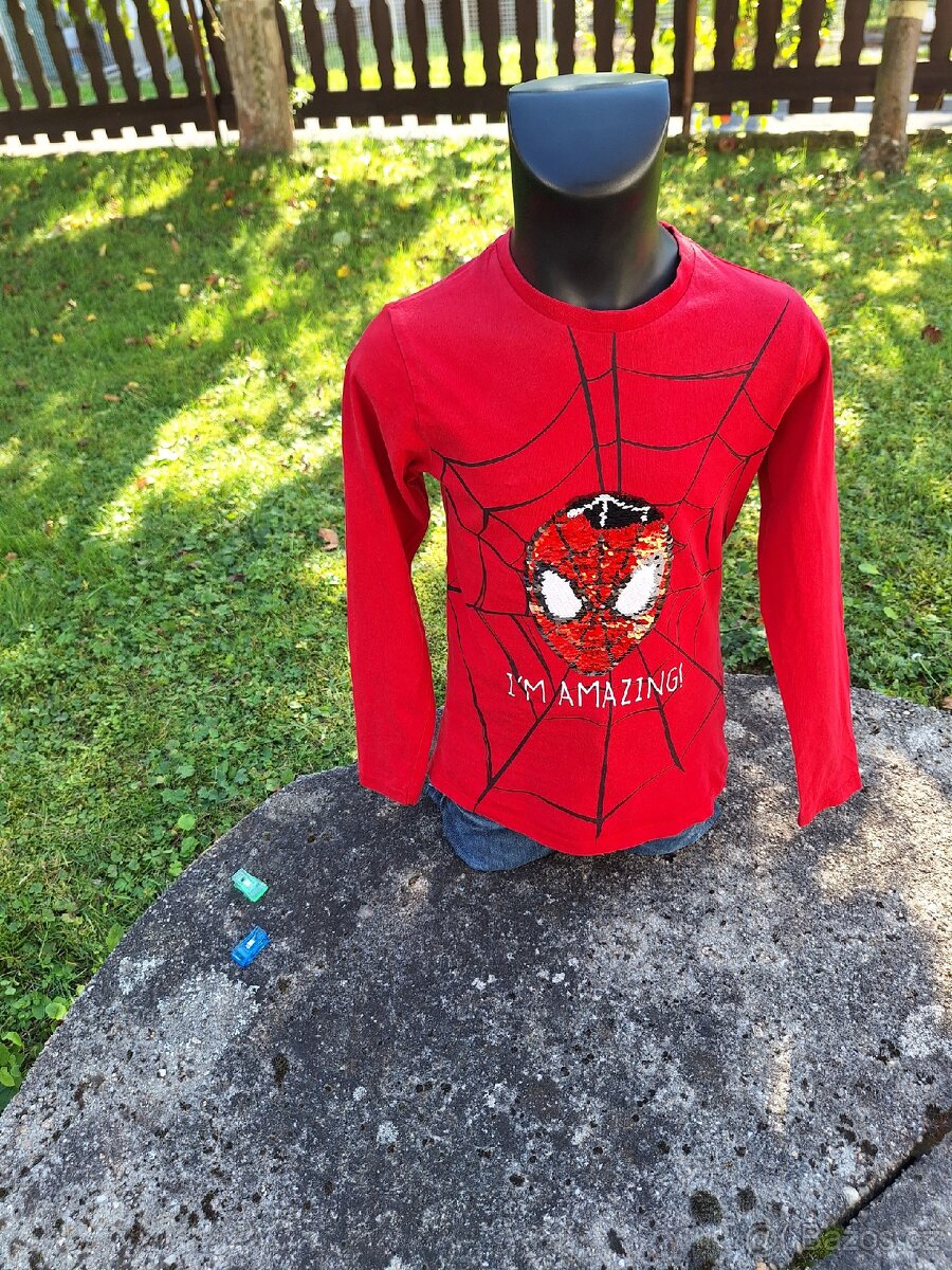 TRIKO S DLOUHÝM RUKÁVEM zn. MARVEL vel.128 - 6