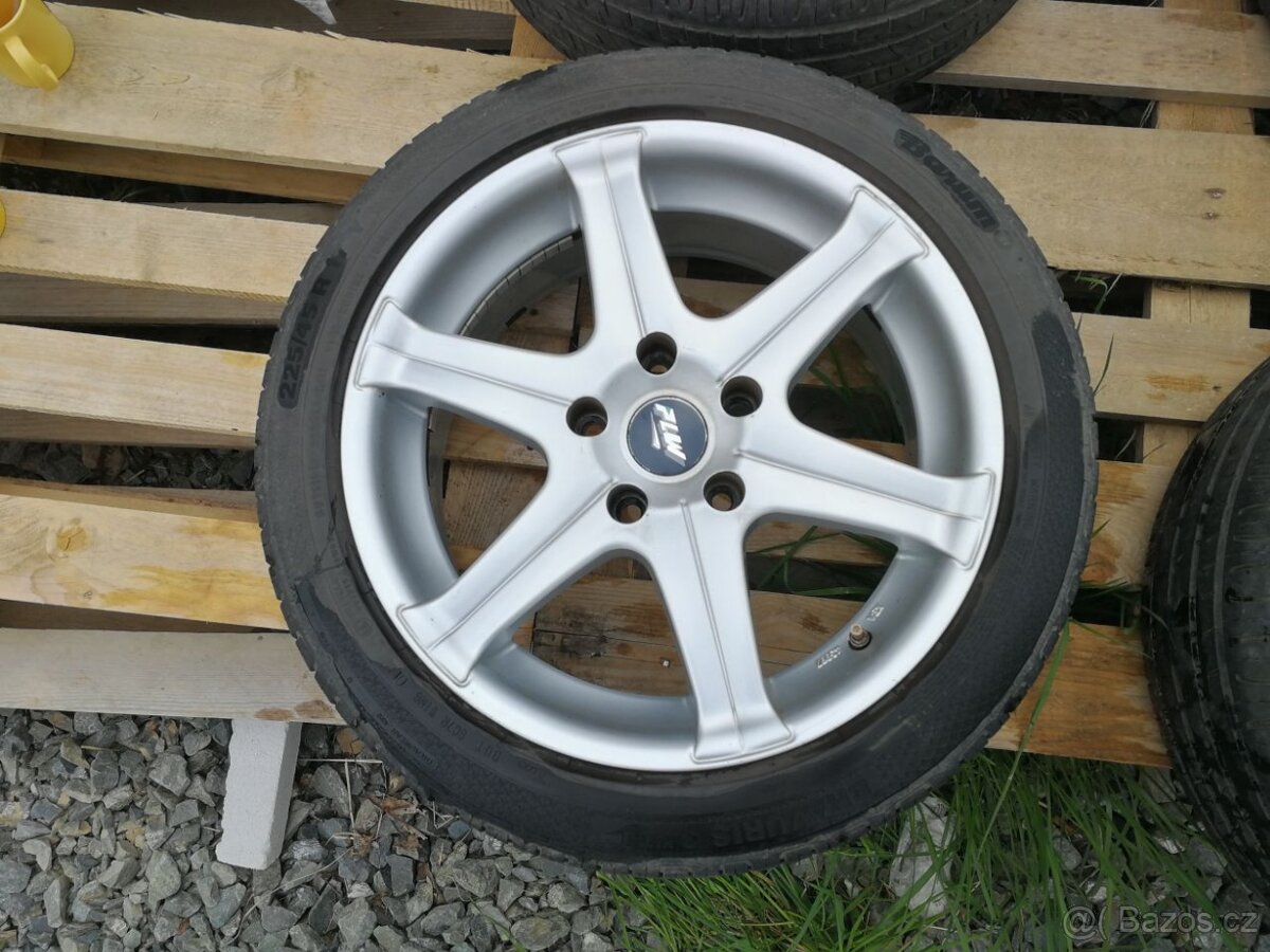 Alu kola FLW 17", letní pneu - 6