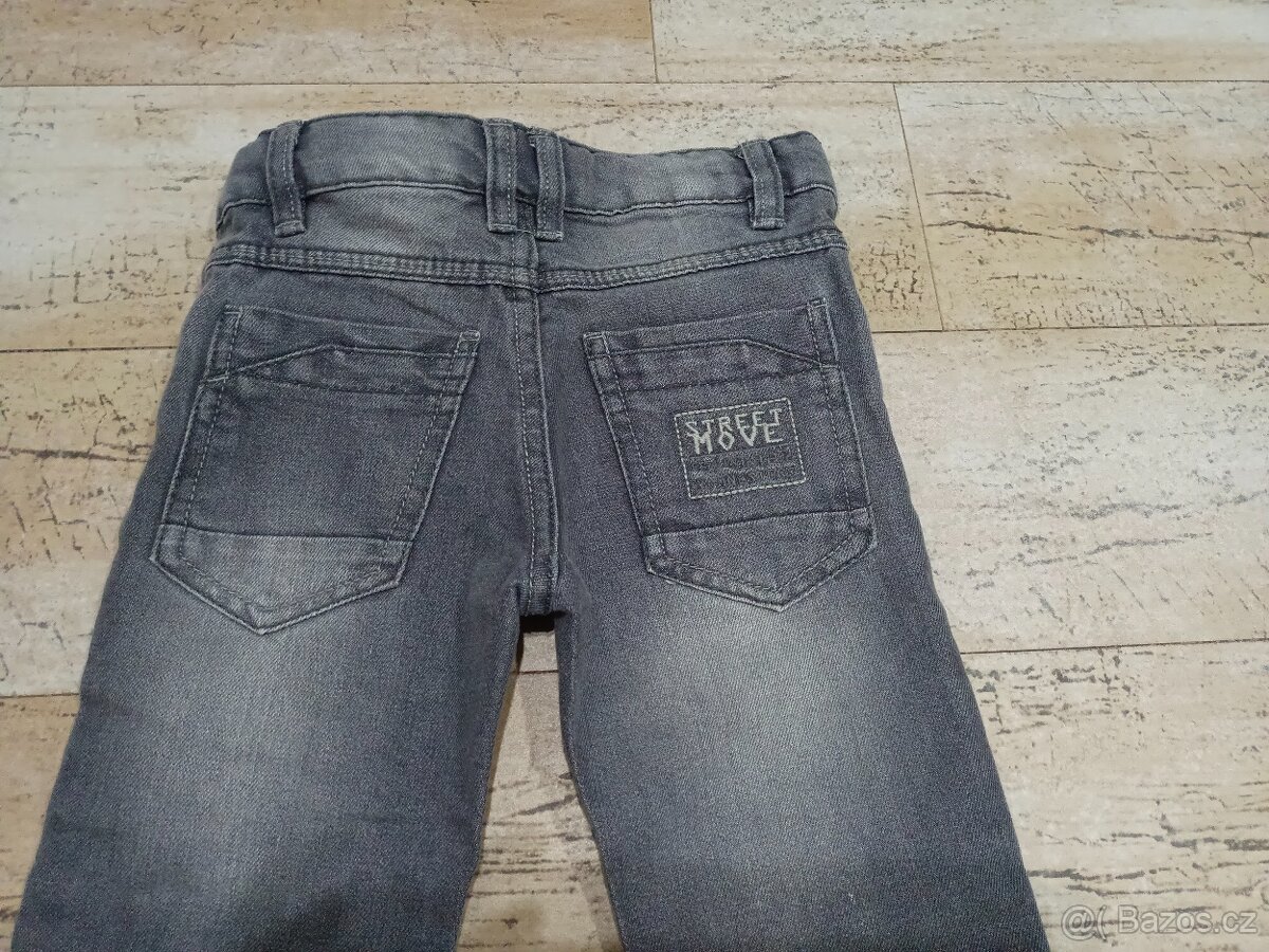 Chlapecké kalhoty, rifle, džíny vel. 110/116 - 6