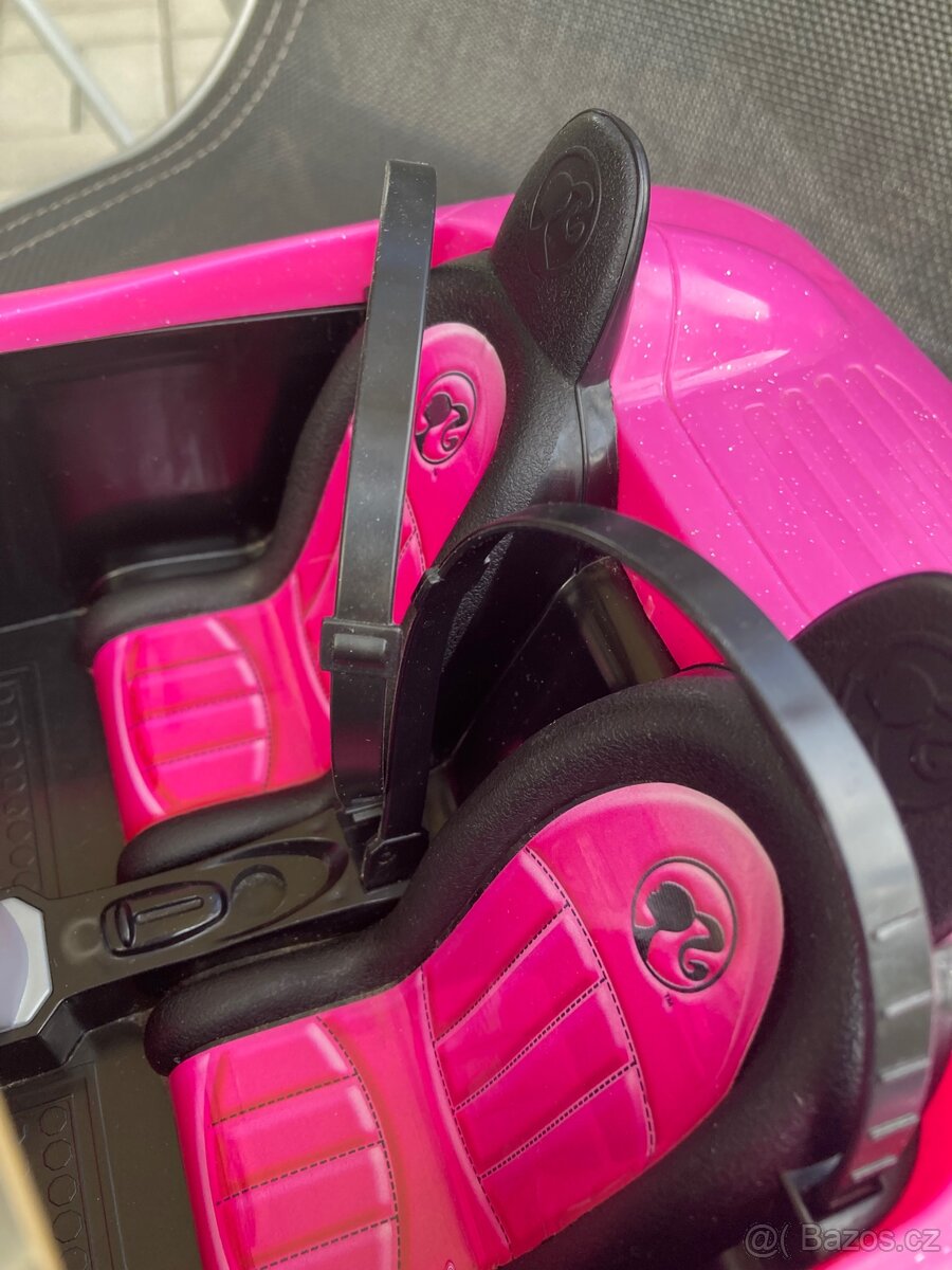 Barbie auto kabriolet růžová Mattel - 6