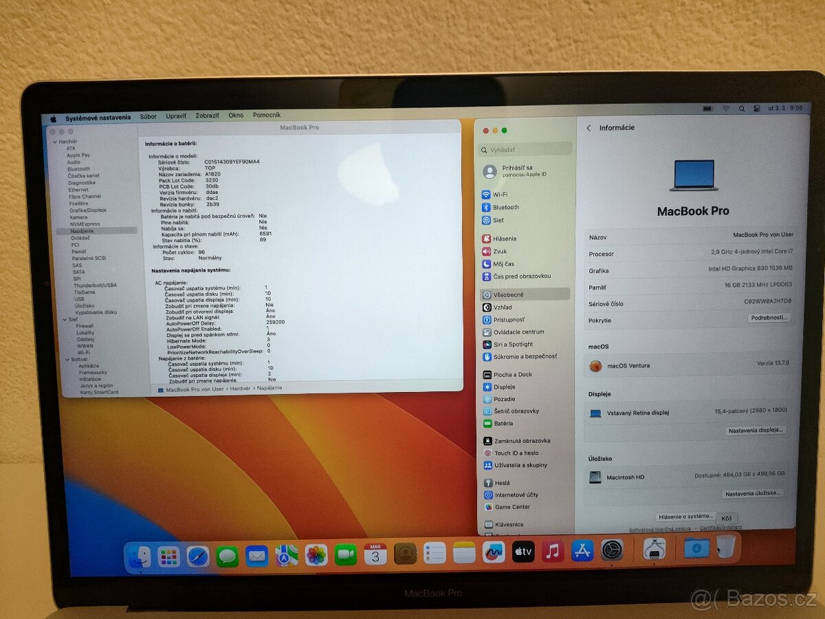 MacBook Pro 15 2017 | i7 • 16GB • 512GB - 6