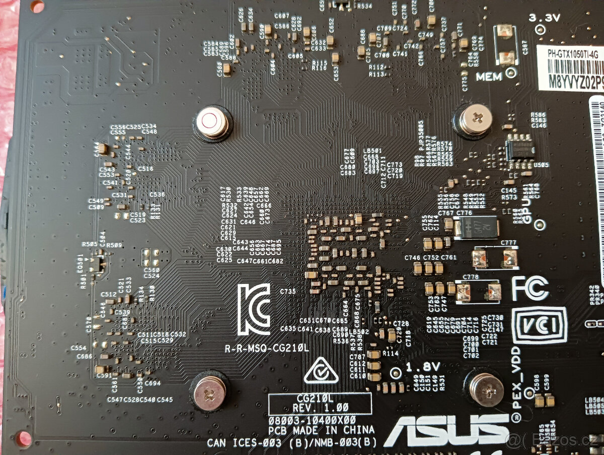 GPU ASUS PH GTX 1050TI 4GB GDDR5 - 6