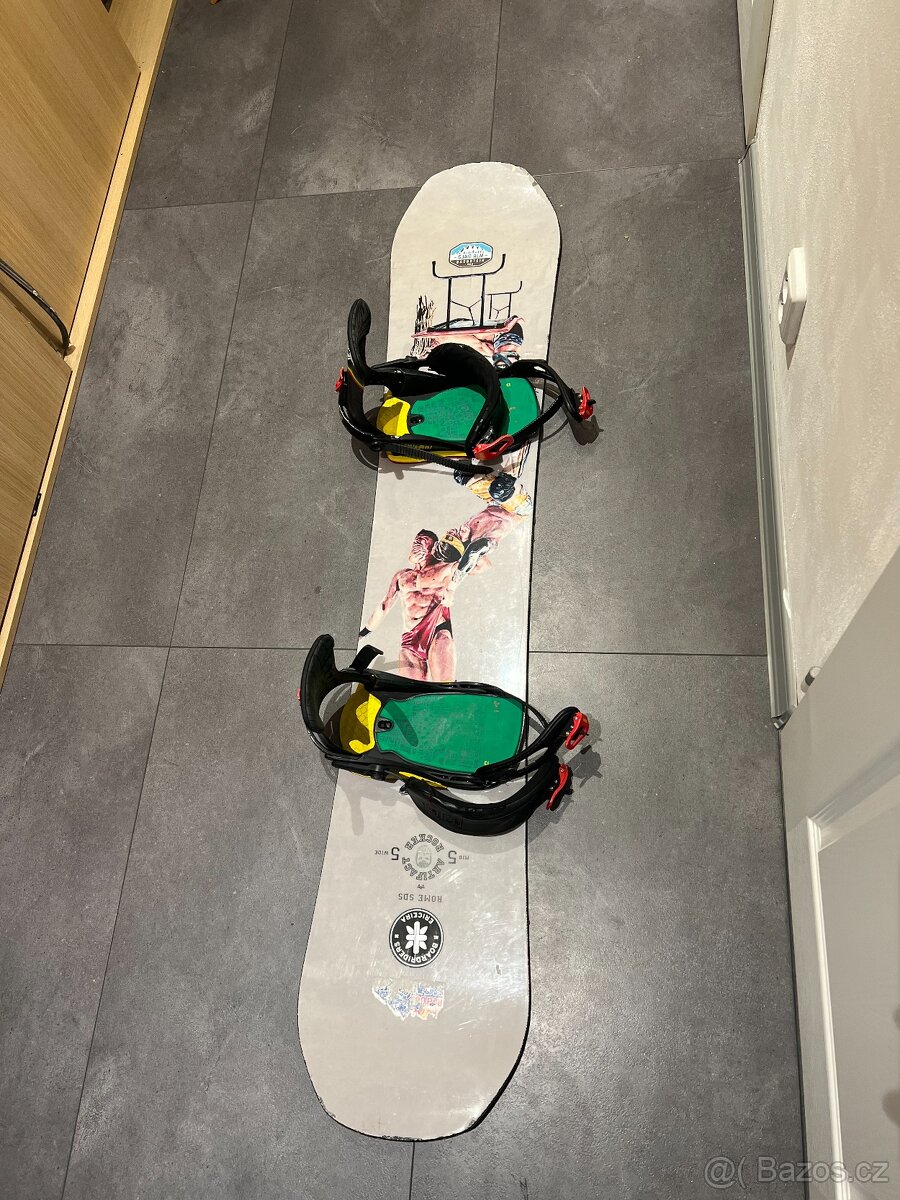 Snowboard Rome Artifact 155 + vázání Union - 6