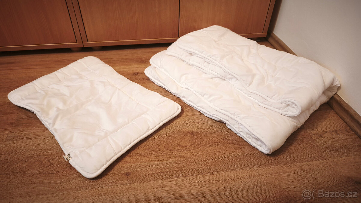 Dětská postýlka MÍŠA buk + matrace Jitka + výbava - 6