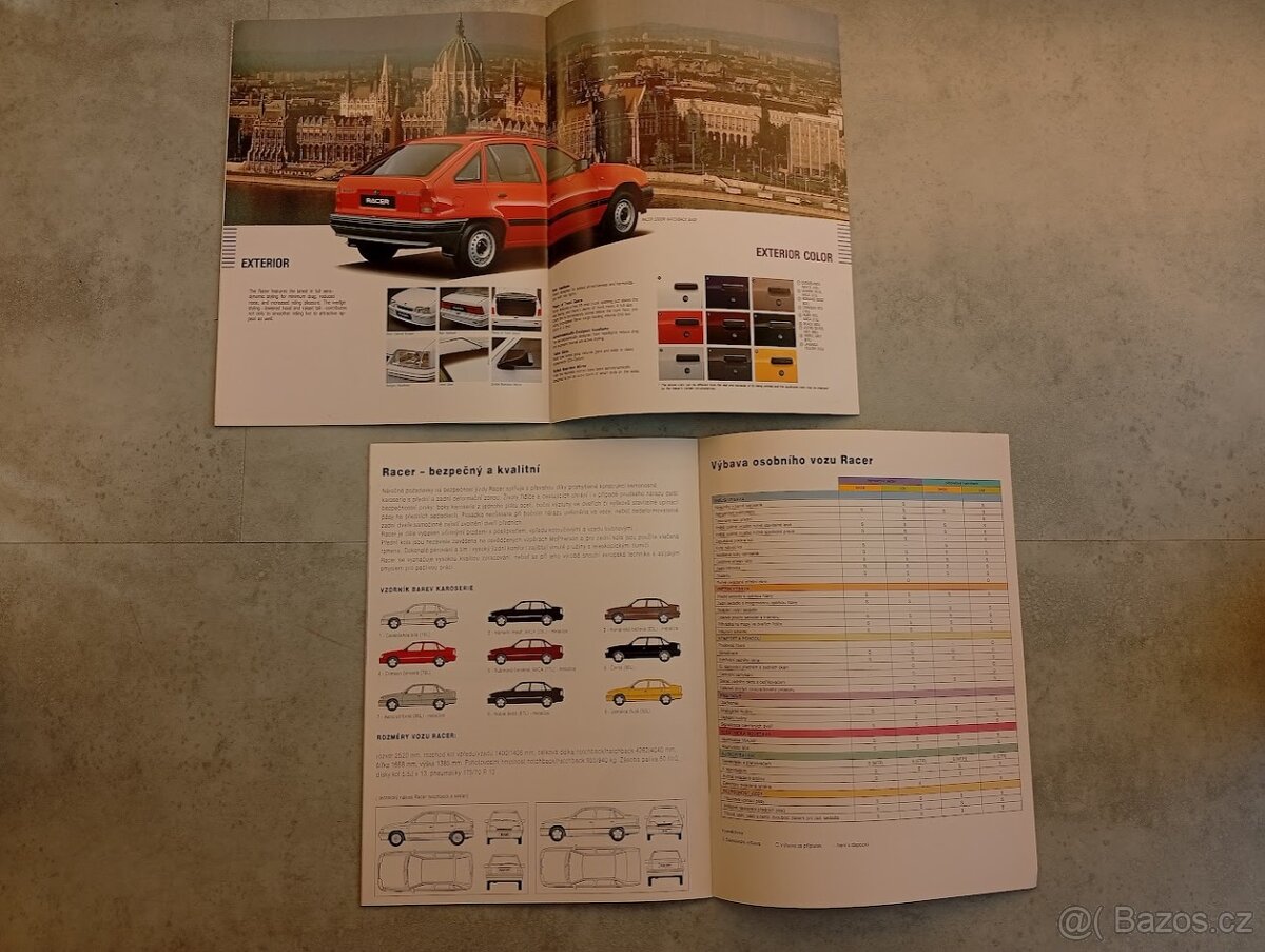 Daewoo Racer - katalog, prospekt, leták - doprava v ceně - 6