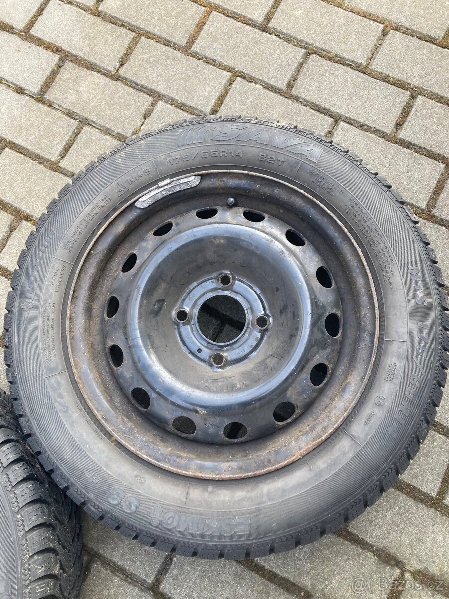 Zimáky 175/65 R14 - Barum + Sava - 6