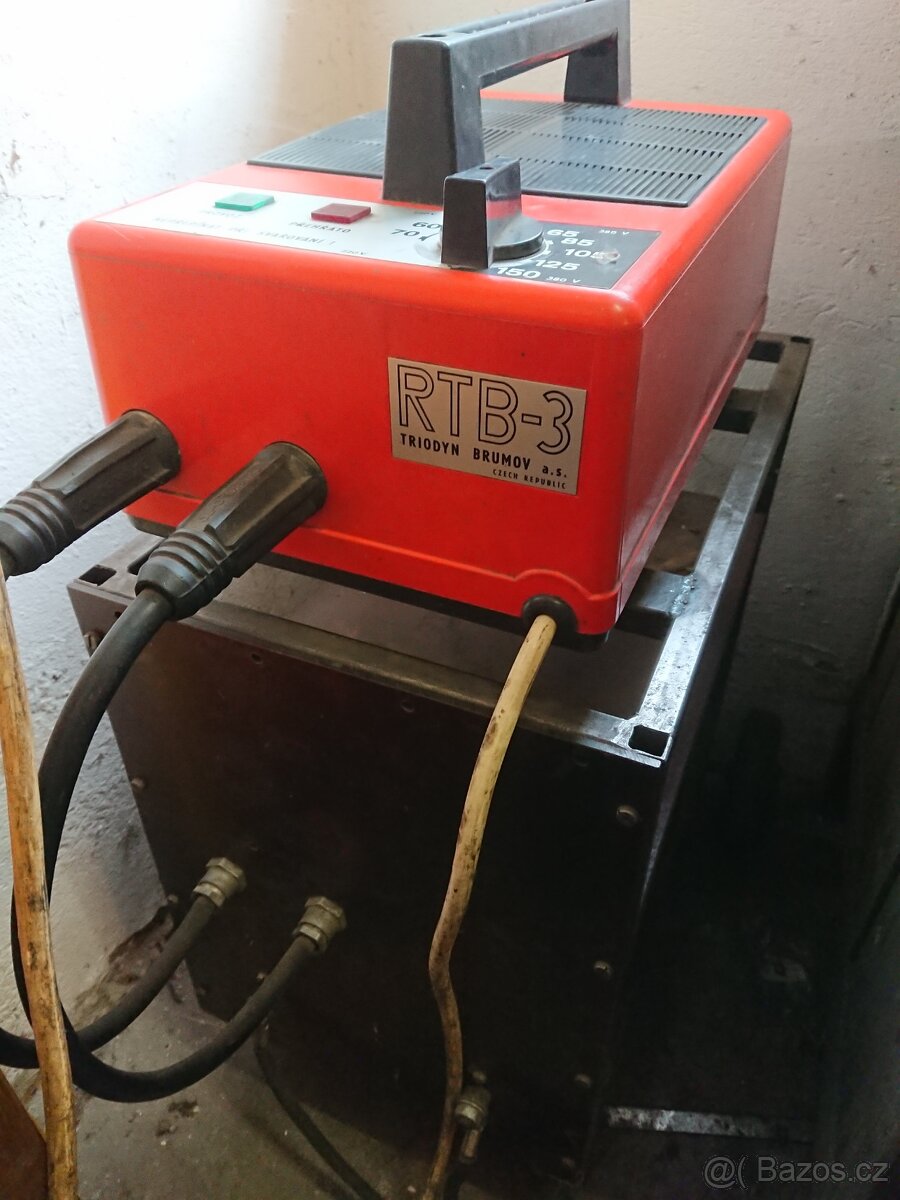 Svářečka RTB - 3 Triodyn Brumov s usměrněním. - 6