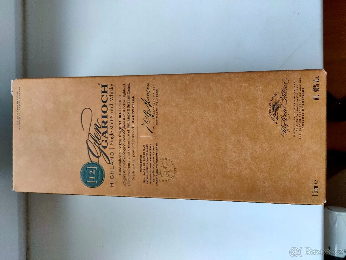 Whisky Glen Garioch 48% 1L - 6