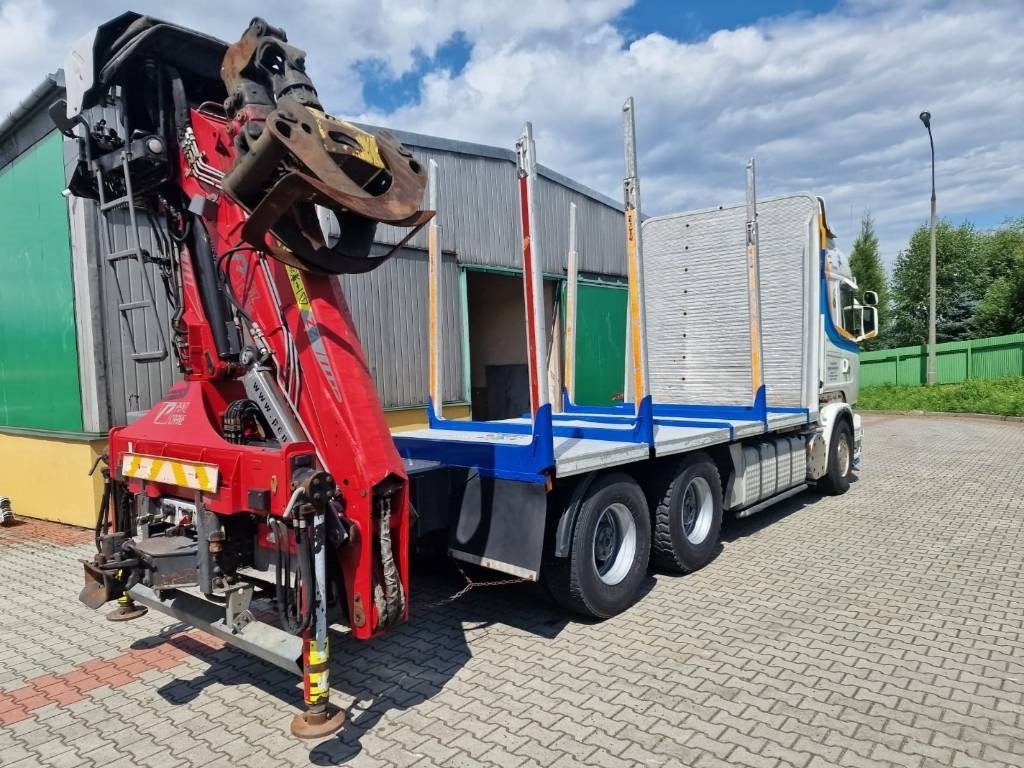 Scania R 560 do drewna do lasu lesovoz - 6