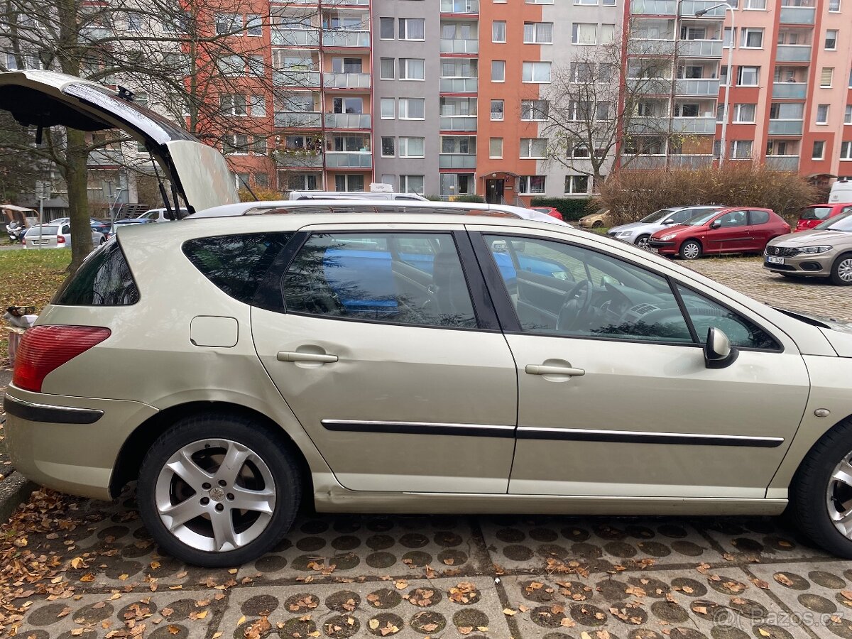 Peugeot 407 SW r.v 2004 ..104kw 28…k.automat,kůže .panorama. - 6