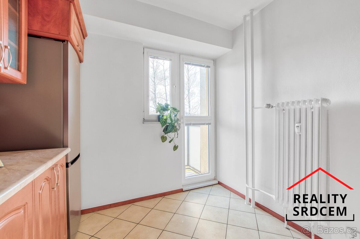 Pronájem bytu 2+1 s lodžií i balkonem, 60 m2, Žižkova, Karvi - 6