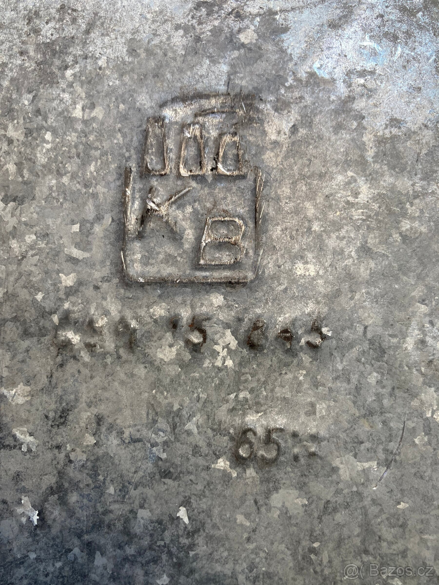 Vana pozinkovaná stará 500 kč - 6