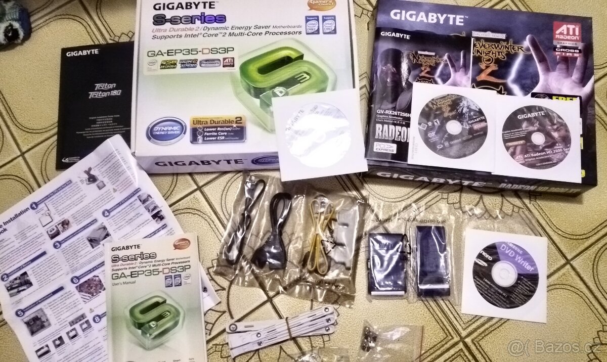 pc GIGABYTE, Core2Duo 2,66GHz,case GIGABYTE Triton 180 - 6