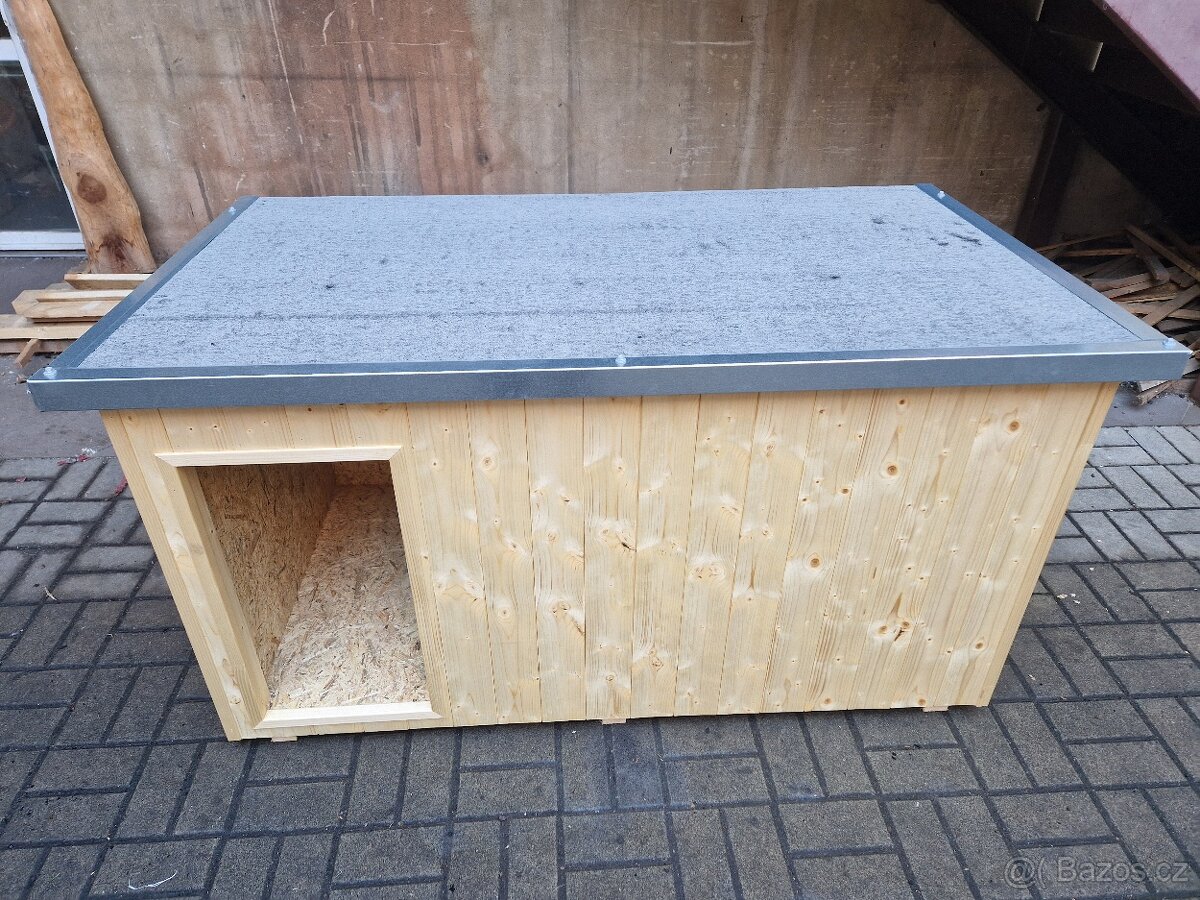 Zateplená psí bouda XL - 6