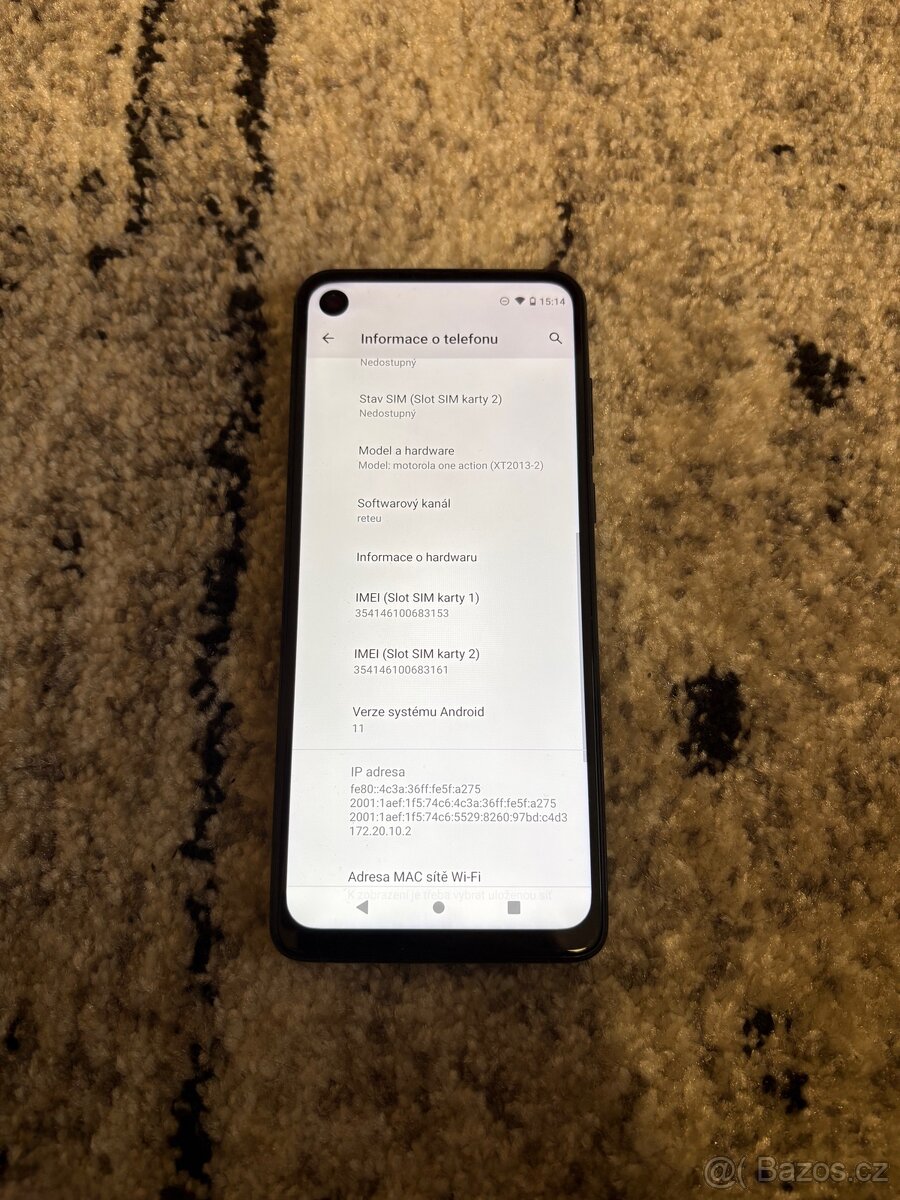 Motorola One Action - 4GB/128GB - 6