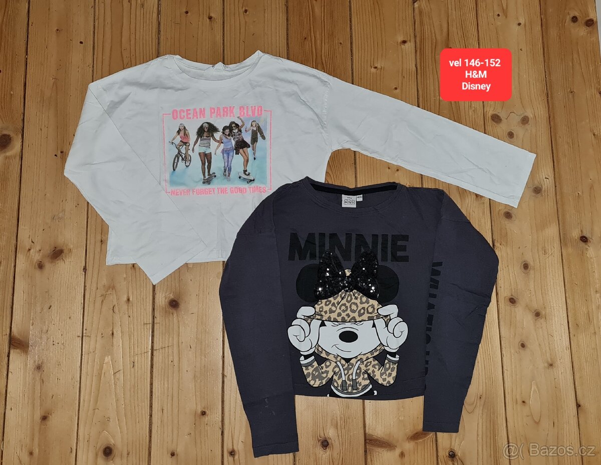 vel 146-152 - mikiny,trička,kraťasy - 6