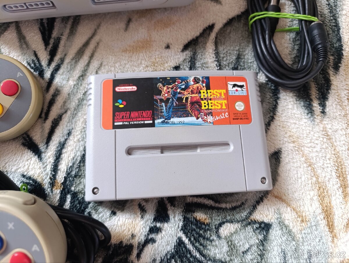 SNES Super Nintendo + Hra - 6