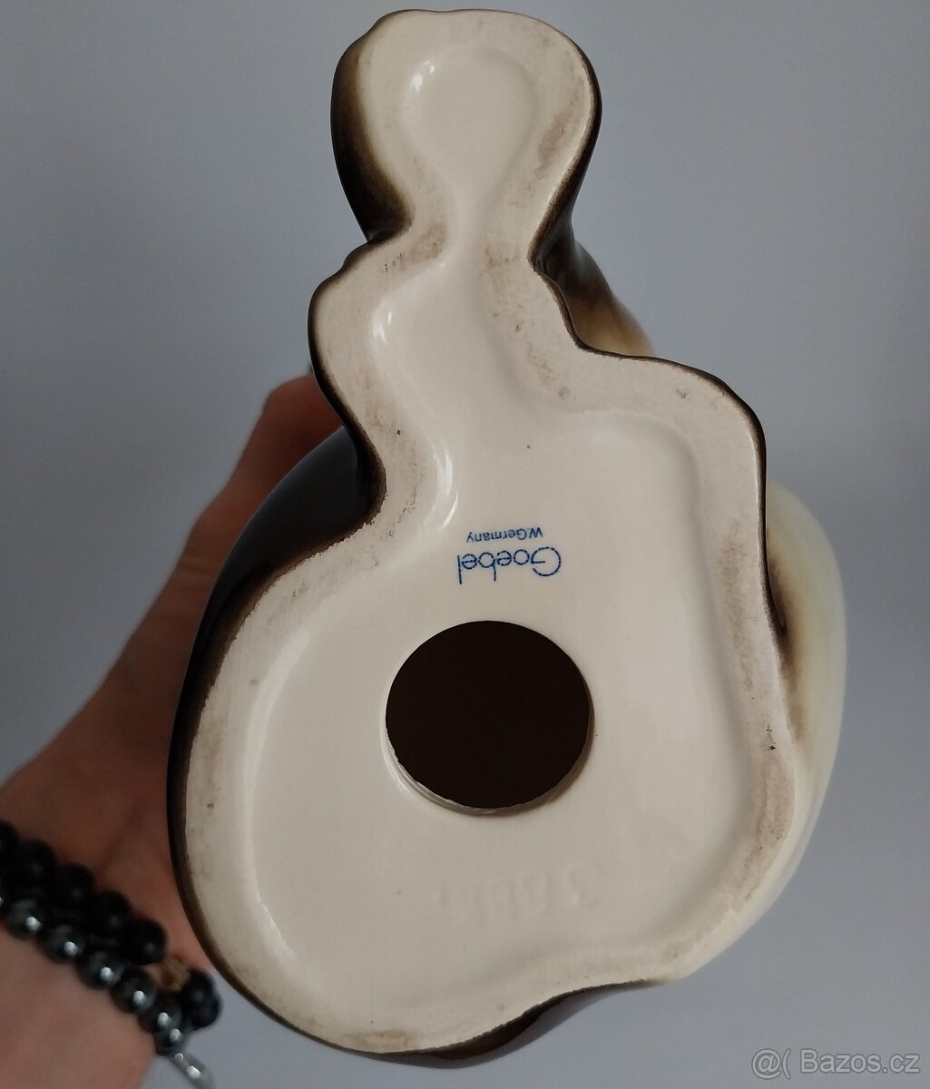 Velká porcelánová figura kočky - GOEBEL - 6