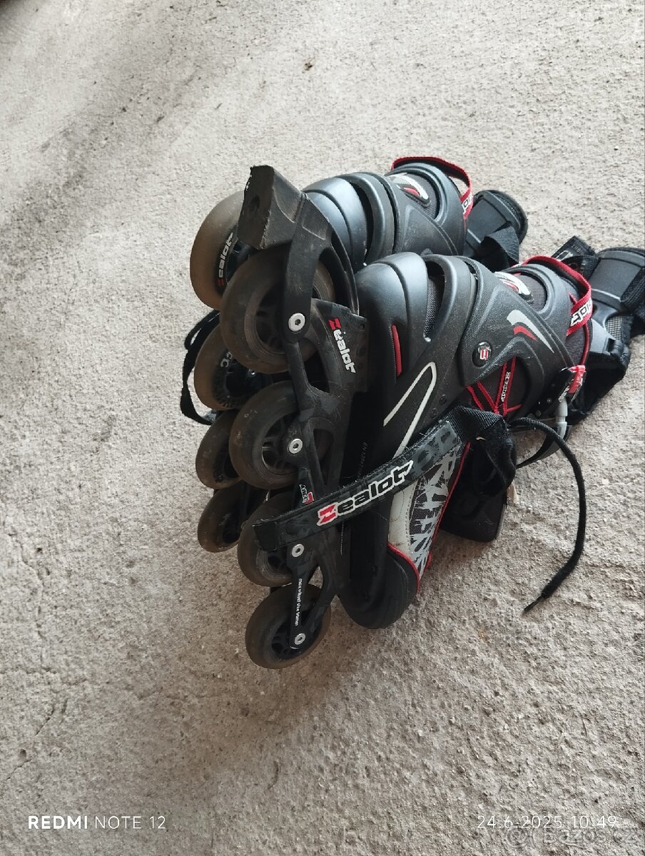 Prodám kolečkové brusle - 6