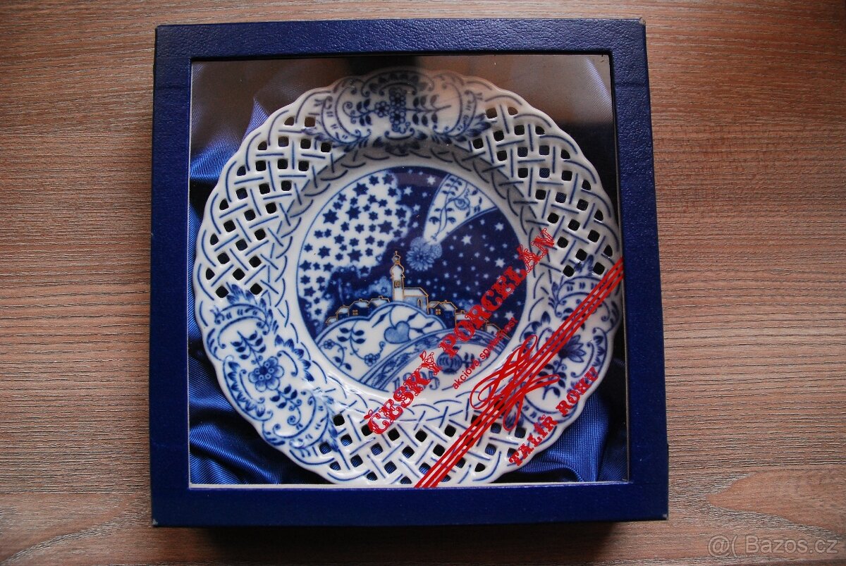 cibulák - vánoční sběratelské talíře - 6