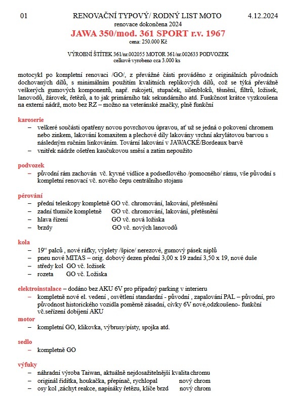 JAWA 350/361 Sport - 6