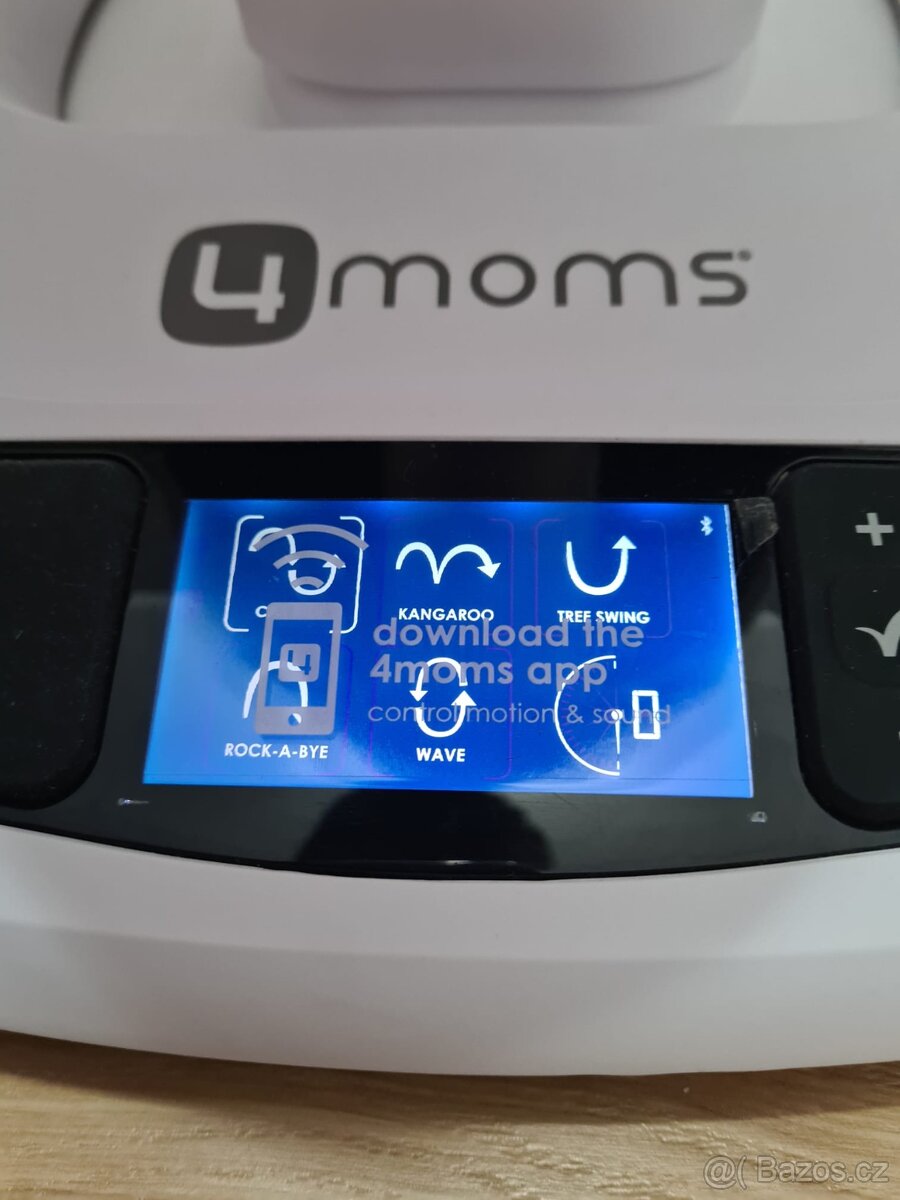 4moms Lehátko mamaRoo 5.0 - Classic Grey včetně vložky - 6