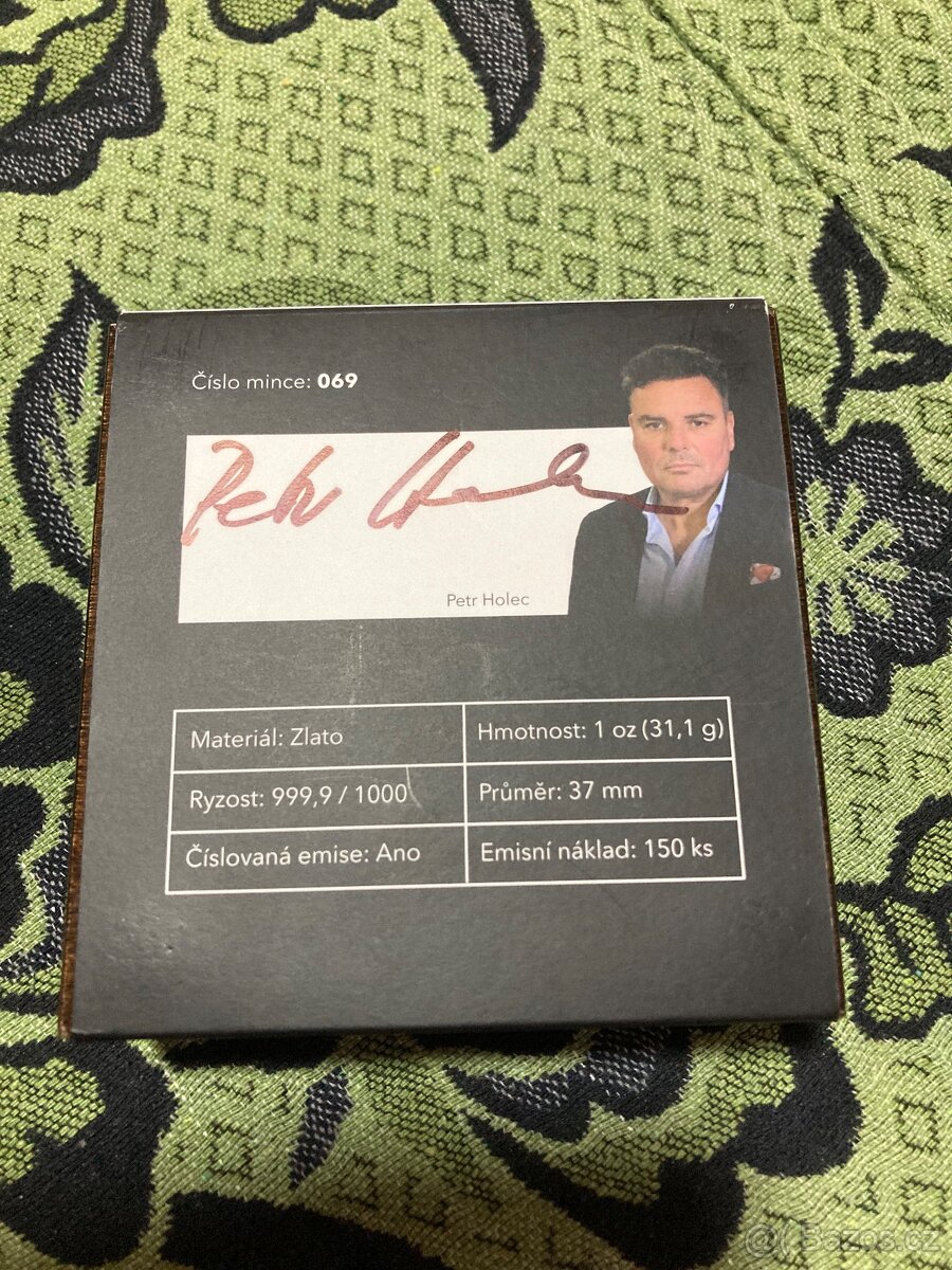 Zlatá investiční mince XTV - Petr Holec - 6