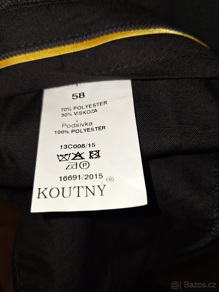 Nový pánský oblek Koutný vel.58 - 6