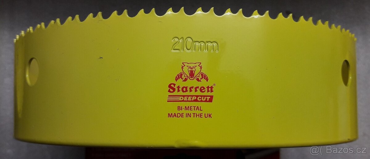 Prodám 2x STARRETT vykružovací korunkové vrtáky. - 6