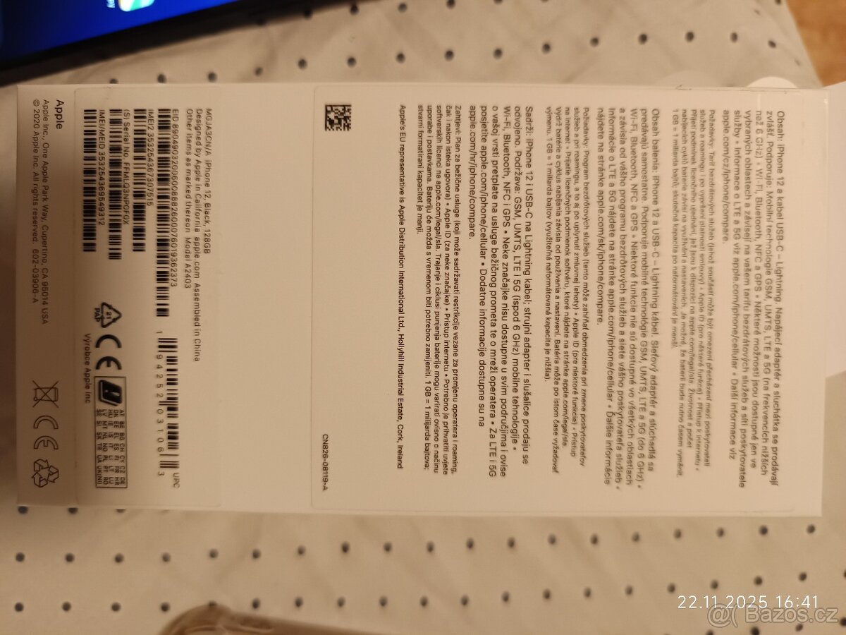 Prodám iPhone 12 128GB - 6