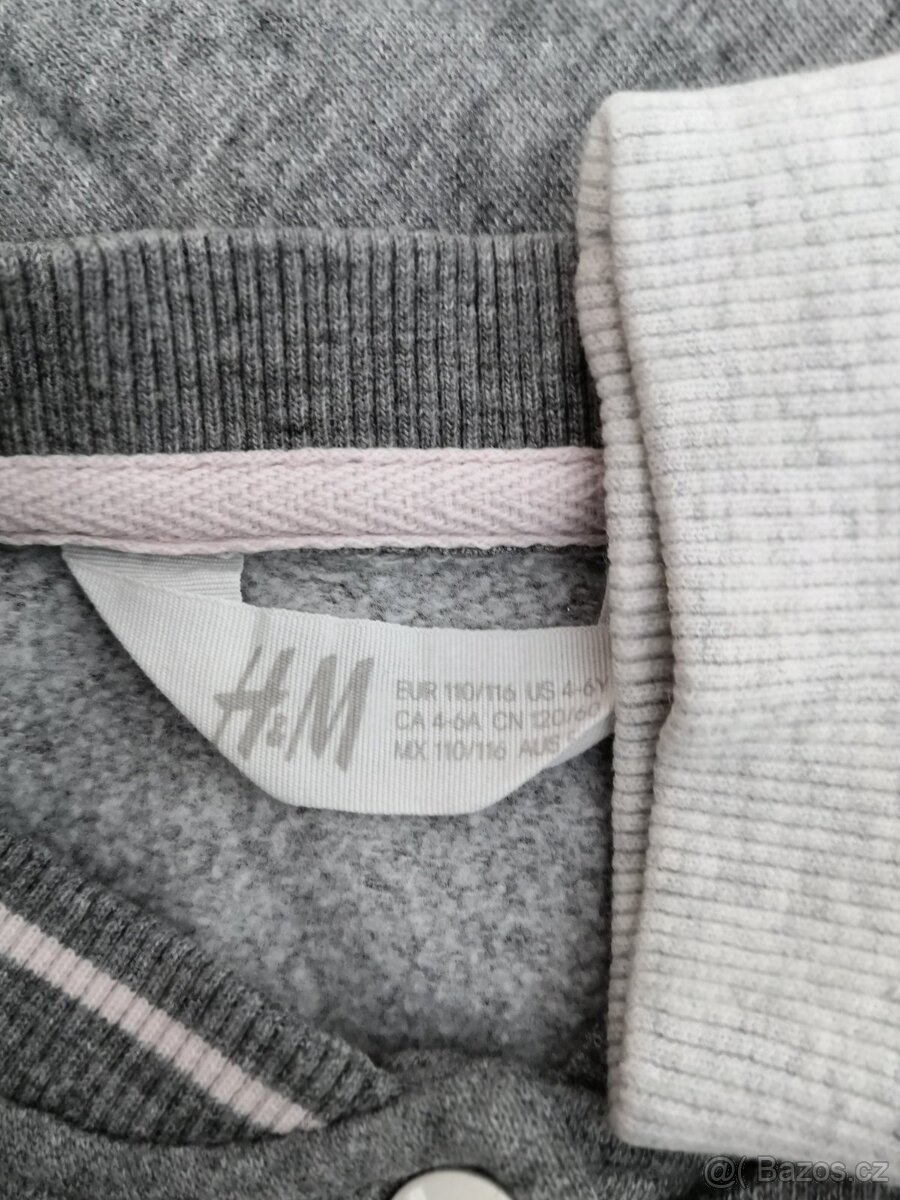 Mikina & bundička H&M vel. 110/116 - 6