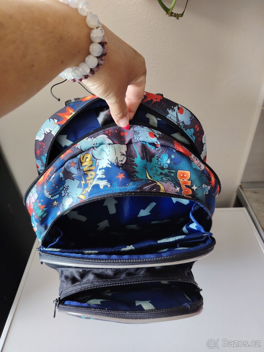 Pěkný školní batoh Topgal chilli - 6