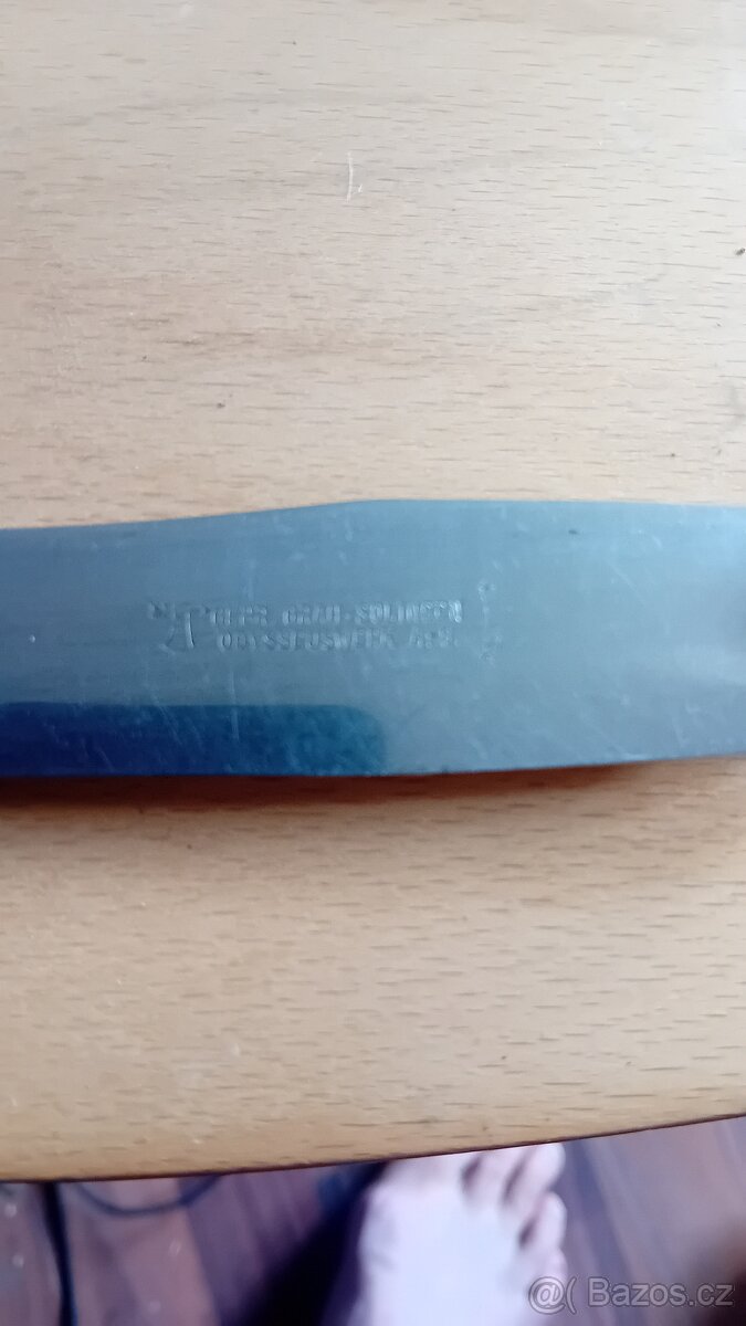 Starý Stříbrný nůž SOLINGEN - 6