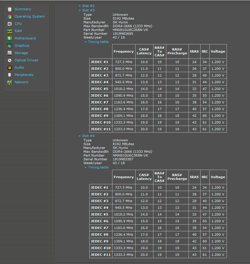 Operační paměť RAM 8 GB DDR4 - Samsung | Hynix | více kusů - 6