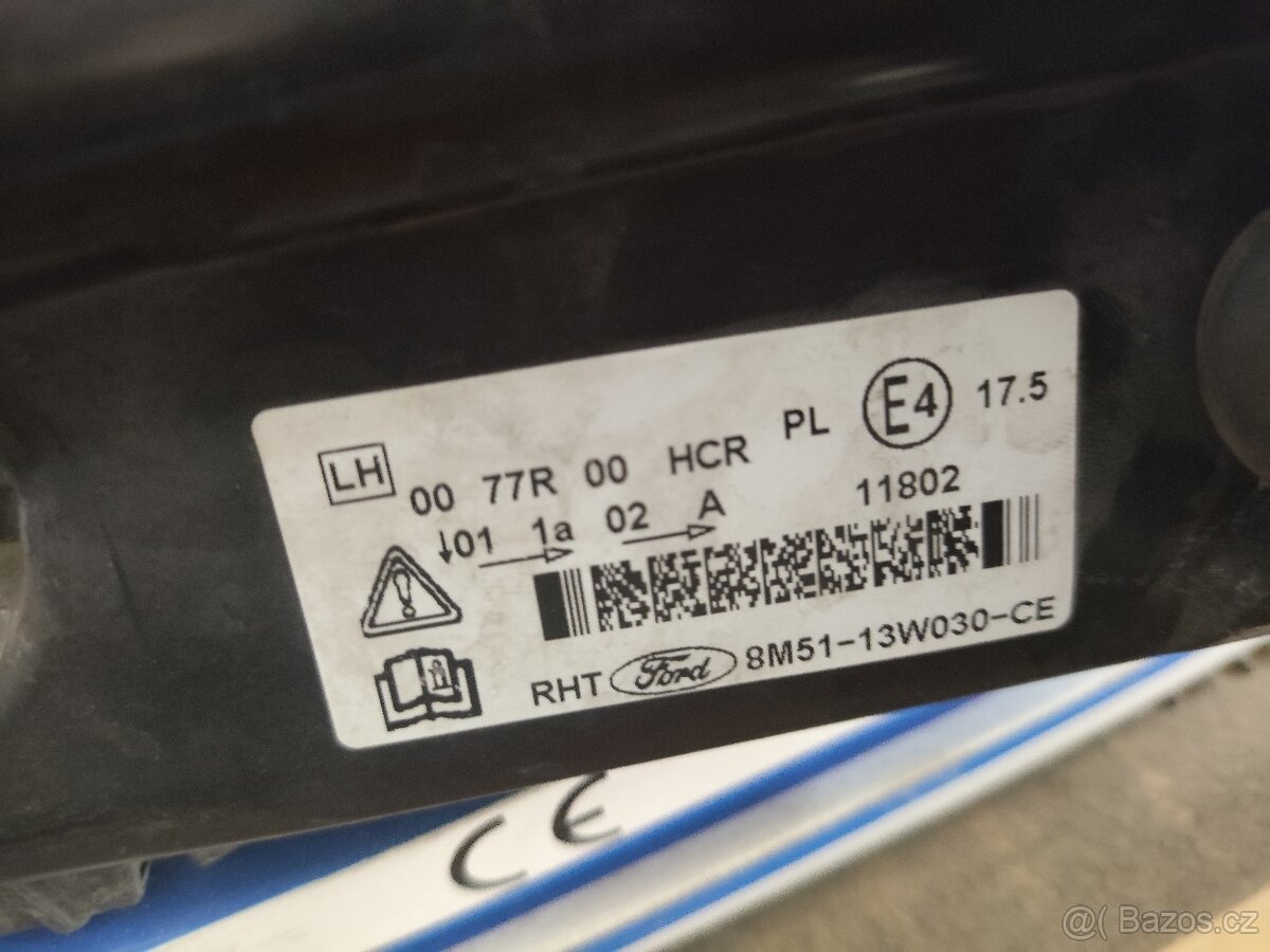 Prodám přední světla Ford Focus Mk2-na nahradni dily - 6