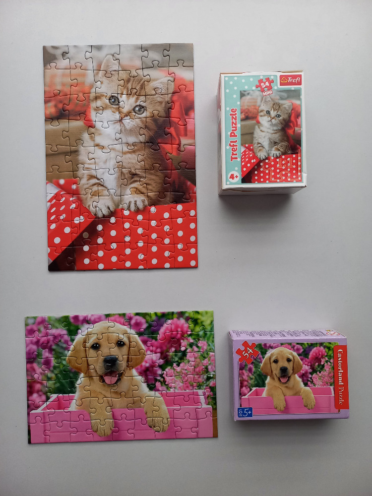 Prodám puzzle - 9 ks. - 6