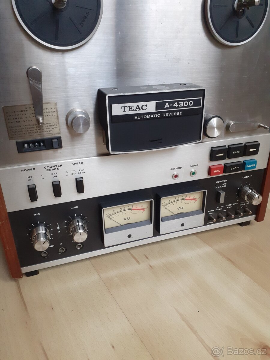 Kotoučovy magnetofon Teac a4300 - 6