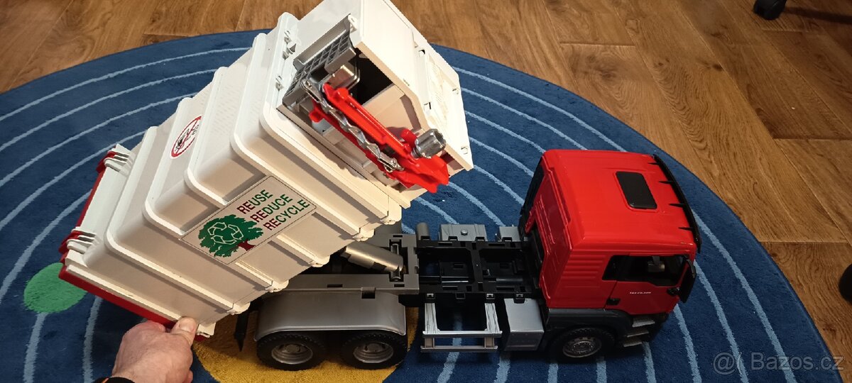 Popelarske auto zn. Bruder - 6