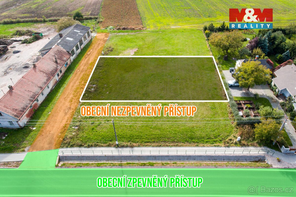 Prodej pozemku k bydlení, 1159 m², Chvojenec - 6