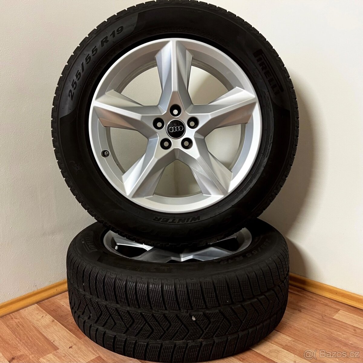 AUDI Q7 4M 5x112 R19 ET28+ZIMNÍ 255/55R19 7,5mm - 6