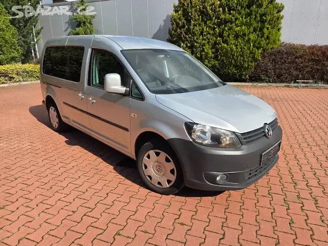 Caddy Maxi 1.6 TDI,7.míst,tažné,serviska,bez koroze,klima - 6