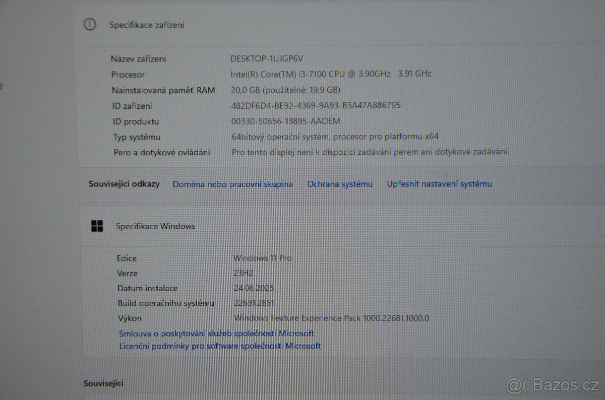 Dell Optiplex 3050 i3/20GB/SSD 256GB/záruka - 6