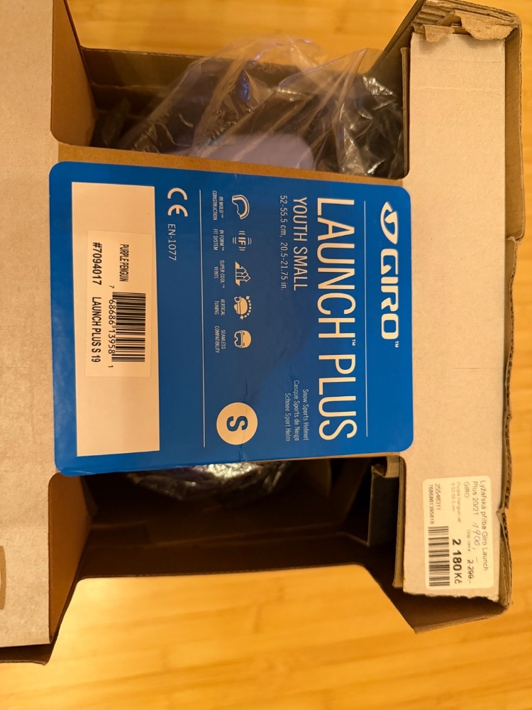 Dětská přilba Giro (ptáček) + brýle - 6