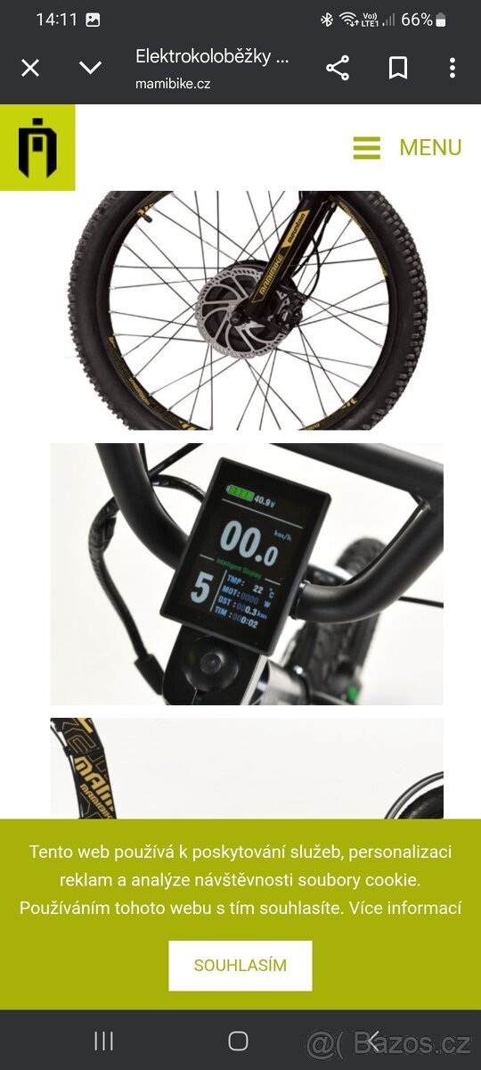 Elektrická kolobezka MAMIBIKE - 6