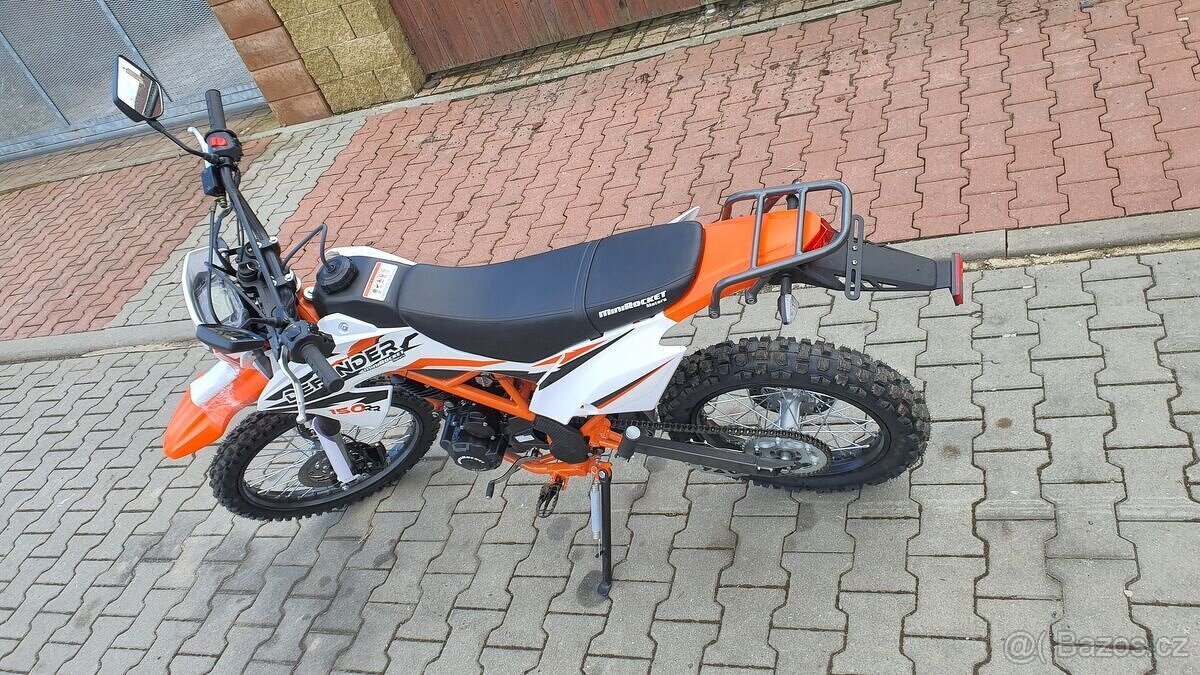 Pitbike Mikilon Defender 150RR. kola 19/16 oranžov - 6