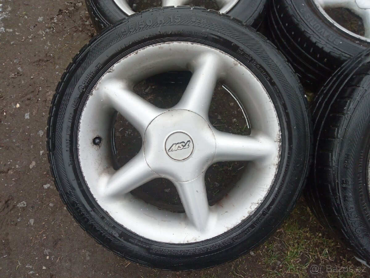 ALU 4x100, 195/50 r15 - 6
