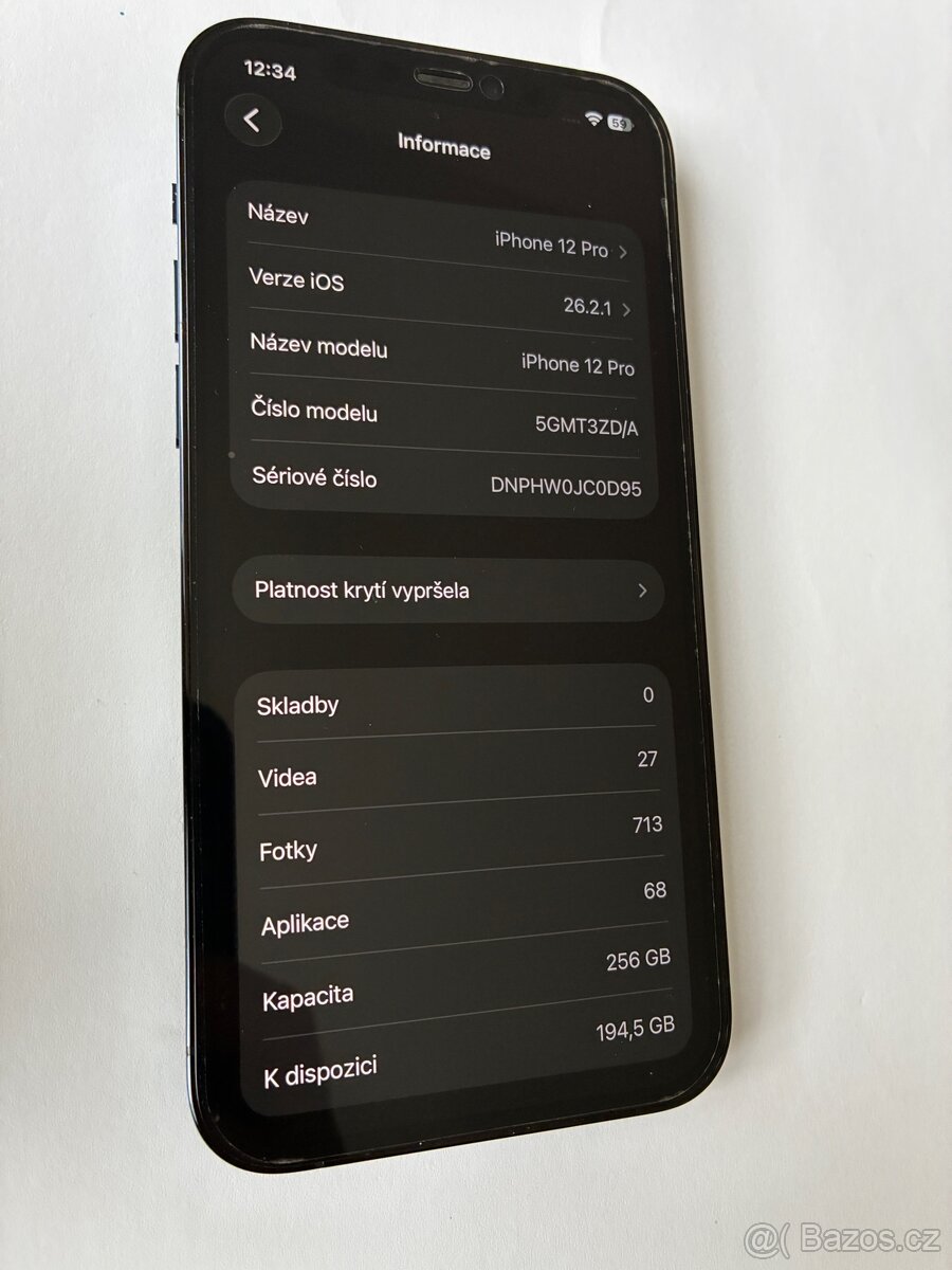 IPhone 12 Pro 256 GB Pacific Blue - 6