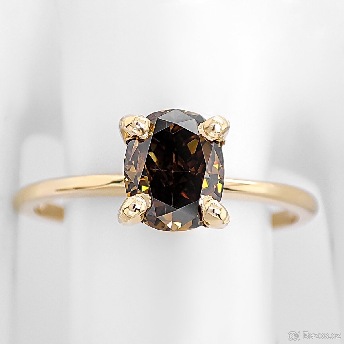 Exkluzivní dámský prsten s 1,3ct diamantem - 6